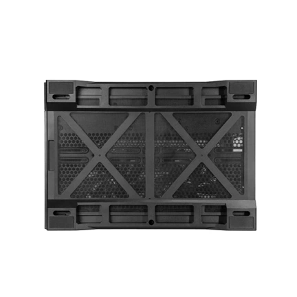 Chieftec Visio Air számítógépház - kétkamrás dizájn, edzett üveg oldallap, 3 db 140mm-es PWM ventilátor