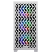 Cooler Master Elite 302 számítógépház - Micro-ATX, elöl 3db 120mm-es ARGB ventilátor, fehér