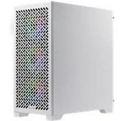 Cooler Master Elite 302 számítógépház - Micro-ATX, elöl 3db 120mm-es ARGB ventilátor, fehér