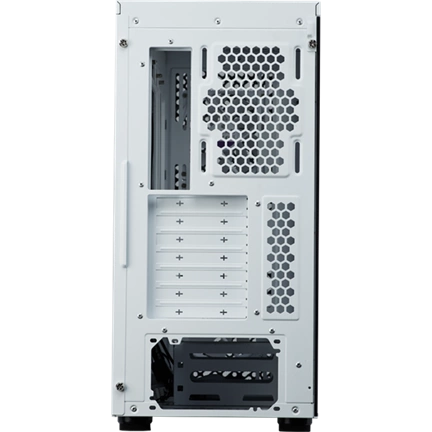 Cooler Master Elite 502 számítógépház - ATX, elöl 3db 120mm-es ARGB ventilátor, fehér