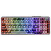 Cooler Master MK770 hibrid 2,4GHz/Bluetooth vezeték nélküli RGB mechanikus billentyűzet red switch magyar szürke