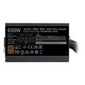 Cooler Master MWE Bronze V3 230V tápegység - 650W, ATX3.1, 80Plus Bronze