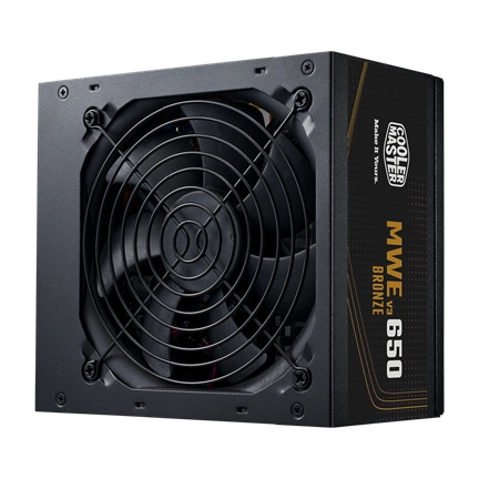 Cooler Master MWE Bronze V3 230V tápegység - 650W, ATX3.1, 80Plus Bronze