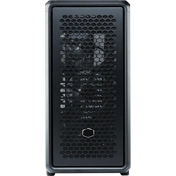 Cooler Master MasterFrame 600 számítógépház - ATX, nyílt, edzett üveg, 4db Mobius ventilátor, fekete