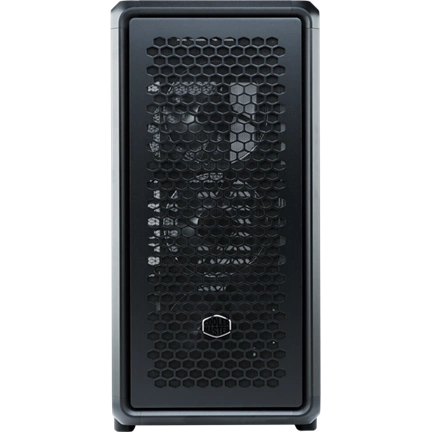 Cooler Master MasterFrame 600 számítógépház - ATX, nyílt, edzett üveg, 4db Mobius ventilátor, fekete