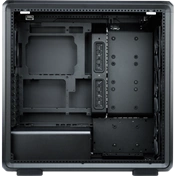 Cooler Master MasterFrame 600 számítógépház - ATX, nyílt, edzett üveg, 4db Mobius ventilátor, fekete