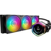 Cooler Master MasterLiquid 360 Ion ARGB komplett vízhűtőrendszer LCD kijelzővel