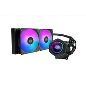 Cooler Master MasterLiquid Core Nex 240 komplett vízhűtőrendszer, ARGB, fekete