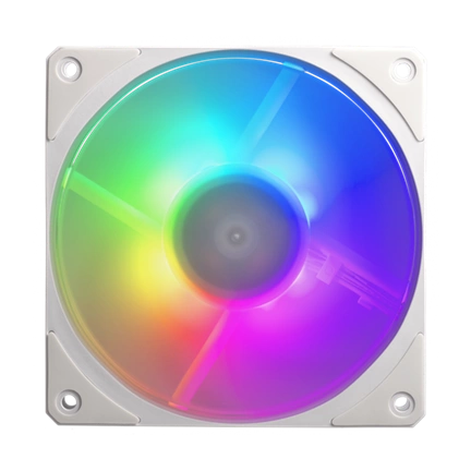 Cooler Master Mobius 120P ARGB rendszerventilátor - fehér