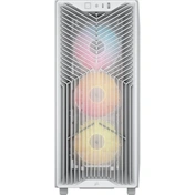 Corsair 3200D RS ARGB számítógépház - ATX, edzett üveg, 3db RS120 ARGB ventilátor, fehér