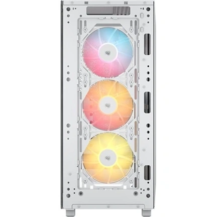 Corsair 3200D RS ARGB számítógépház - ATX, edzett üveg, 3db RS120 ARGB ventilátor, fehér