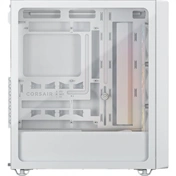 Corsair 3200D RS ARGB számítógépház - ATX, edzett üveg, 3db RS120 ARGB ventilátor, fehér