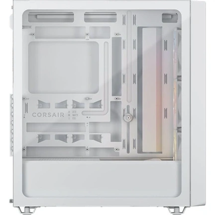 Corsair 3200D RS ARGB számítógépház - ATX, edzett üveg, 3db RS120 ARGB ventilátor, fehér