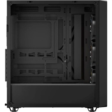 Corsair 3200D RS ARGB számítógépház - ATX, edzett üveg, 3db RS120 ARGB ventilátor, fekete