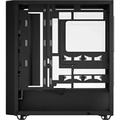 Corsair 3200D RS ARGB számítógépház - ATX, edzett üveg, 3db RS120 ARGB ventilátor, fekete