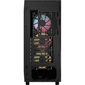 Corsair 3200D RS ARGB számítógépház - ATX, edzett üveg, 3db RS120 ARGB ventilátor, fekete