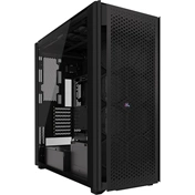 Corsair 9000D RGB Airflow teljes méretű torony számítógépház - fekete