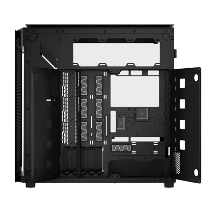 Corsair 9000D RGB Airflow teljes méretű torony számítógépház - fekete