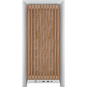 Corsair Frame 4000D RS Wood számítógépház - valódi fa előlap, E-ATX, 4db RS120 PWM ventilátor, fehér/tölgyfa