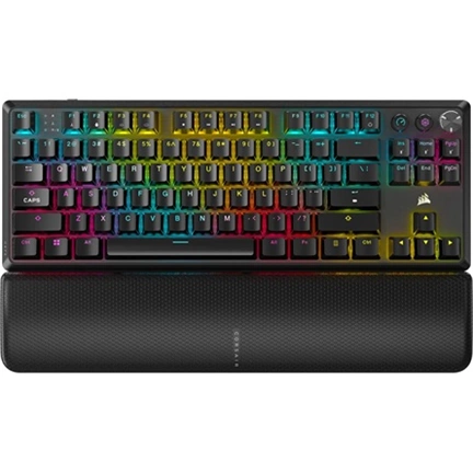 Corsair K70 Core TKL Wireless billentyűzet - RGB, mechanikus, Corsair MLX Red v2 kapcsolók, US