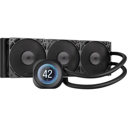 Corsair Nautilus 360 RS LCD komplett vízhűtőrendszer 2,1"-es kijelzővel