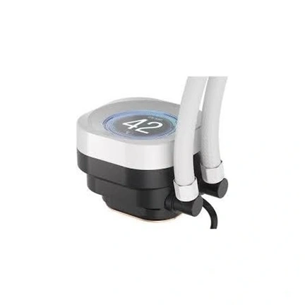 Corsair Nautilus 360 RS LCD komplett vízhűtőrendszer 2,1"-es kijelzővel, fehér