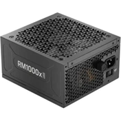 Corsair RM1000x Shift tápegység - 1000W, oldalt elhelyezett csatlakozók, ventilátorvezérlő, moduláris, ATX 3.1, PCIe 5.1