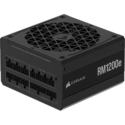 Corsair RM1200e tápegység - 1200W, teljesen moduláris, ATX 3.1, PCIe 5.1 támogatás, alacsony zajú Corsair RM1200e tápegység - 1200W, teljesen moduláris, ATX 3.1, PCIe 5.1 támogatás, alacsony zajú