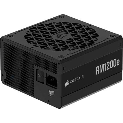 Corsair RM1200e tápegység - 1200W, teljesen moduláris, ATX 3.1, PCIe 5.1 támogatás, alacsony zajú Corsair RM1200e tápegység - 1200W, teljesen moduláris, ATX 3.1, PCIe 5.1 támogatás, alacsony zajú
