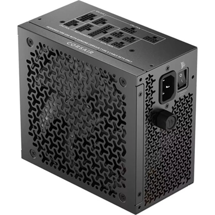 Corsair RM850x Shift tápegység - 850W, oldalt elhelyezett csatlakozók, ventilátorvezérlő, moduláris, ATX 3.1, PCIe 5.1