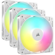 Corsair RS120 ARGB – 120mm PWM ventilátor tripla csomag – fehér