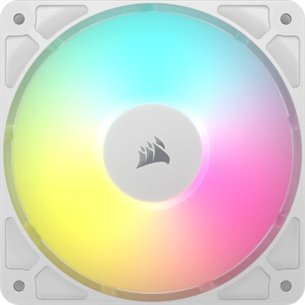 Corsair RS120 ARGB – 120mm PWM ventilátor tripla csomag – fehér