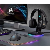 Corsair ST100 RGB Premium Headset Stand with 7.1 Surround Sound