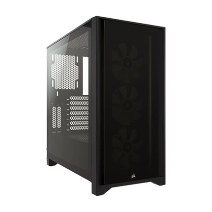 Corsair iCUE 4000X RGB Tempered Glass mid tower black