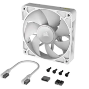 Corsair iCUE LINK RX120 RGB – 120mm PWM ventilátor bővítmény – fehér