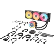 Corsair iCUE LINK Titan 360 RX LCD ARGB komplett vízhűtőrendszer