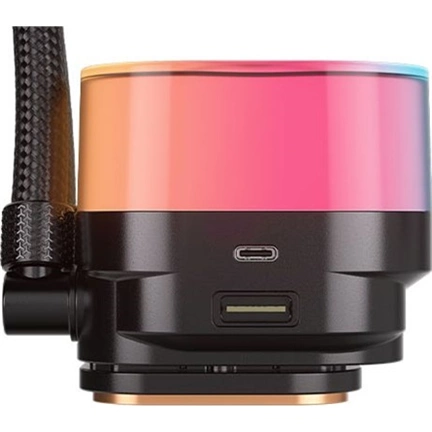 Corsair iCUE LINK Titan 360 RX LCD ARGB komplett vízhűtőrendszer