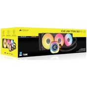 Corsair iCUE LINK Titan 360 RX LCD ARGB komplett vízhűtőrendszer