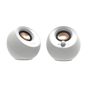 Creative Pebble V3 hangszóró - USB-C, Bluetooth, fehér