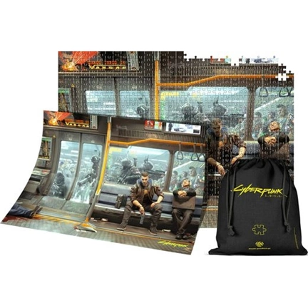 Cyberpunk 2077: Metro puzzles 1000