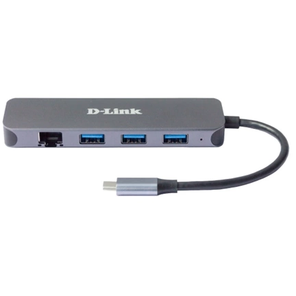 D-LINK USB-C Mini Docking Station 3xUSB3.0 USB-C/PD3.0 GbE