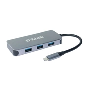 D-LINK USB-C Mini Docking Station 3xUSB3.0 USB-C/PD3.0 HDMI GbE