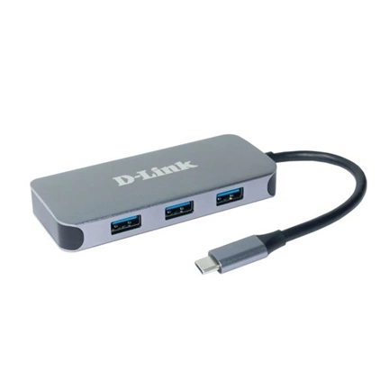 D-LINK USB-C Mini Docking Station 3xUSB3.0 USB-C/PD3.0 HDMI GbE
