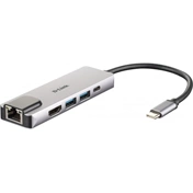 D-Link DUB-M520 3 portos USB HUB + HDMI + Ethernet