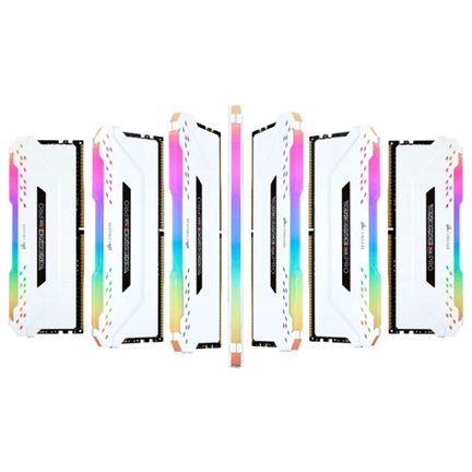 DDR4 16GB 3200MHz Corsair Vengeance RGB PRO White CL16 KIT2
