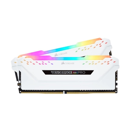 DDR4 32GB 2666MHz Corsair Vengeance RGB PRO White CL16 KIT2