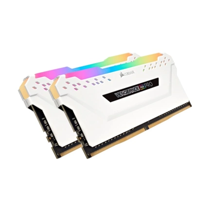 DDR4 32GB 2666MHz Corsair Vengeance RGB PRO White CL16 KIT2