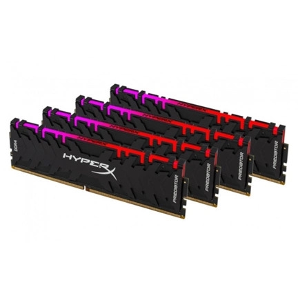 DDR4 64GB 3000MHz Kingston HyperX Predator RGB CL15 KIT4