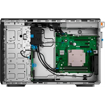 DELL ISG szerver - PE T360 torony (8x3.5"), 6C 6333P 3.1GHz, 1x32GB, 2x480GB RI SSD; H755, iD9 En., 2x700W.