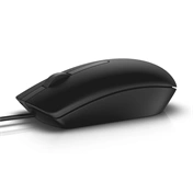 DELL MOUSE Vezetékes egér USB MS116 Black - dobozos